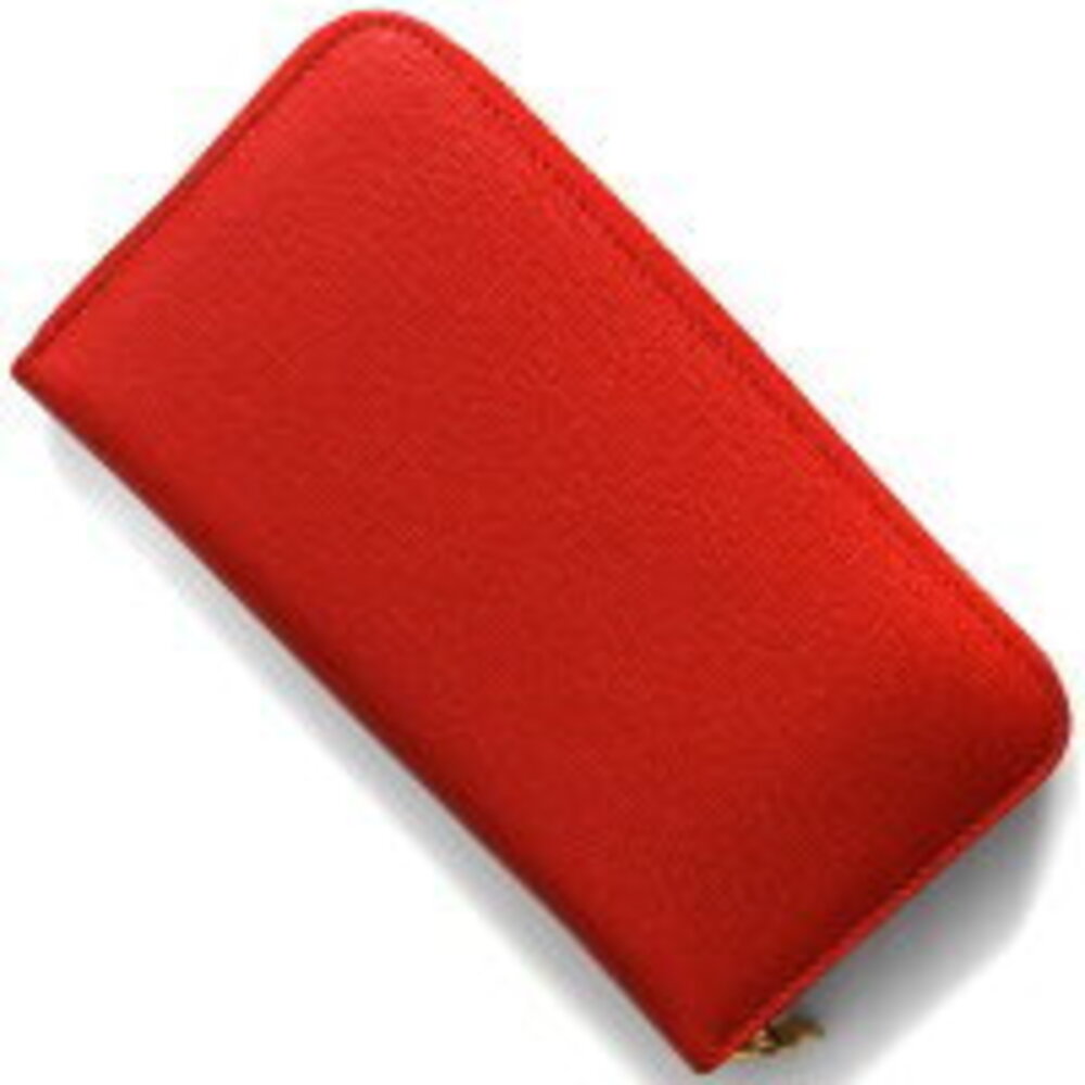 Burberry Bright Elmore Red Wallet Long - Picture 5 of 5
